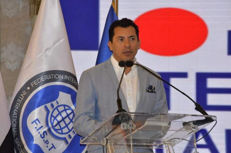 وزير الشباب يشهد انطلاق فعاليات المؤتمر العلمي الدولي للرياضة للجميع