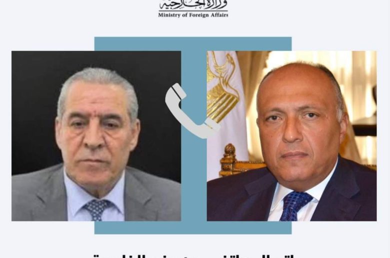 وزير الخارجية يتلقى اتصالا هاتفيا من أمين سر اللجنة التنفيذية لمنظمة التحرير الفلسطينية