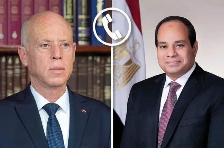 رئيسا مصر وتونس يؤكدان على ضرورة الوقف الدائم لإطلاق النار وإغاثة أهالي غزة