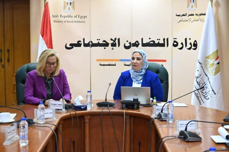 وزيرة التضامن تستقبل كبيرة منسقي الأمم المتحدة للشئون الإنسانية وإعادة الإعمار في غزة