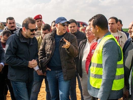 جانب من الزيارة