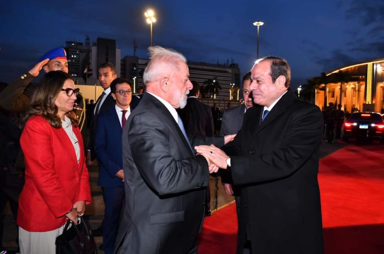 الرئيس السيسي يودع الرئيس البرازيلي لولا دا سيلڤا بعد انتهاء زيارته لمصر