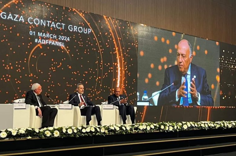 وزير الخارجية يشارك بمنتدى أنطاليا الدبلوماسي ويتحدث عن الأوضاع في غزة