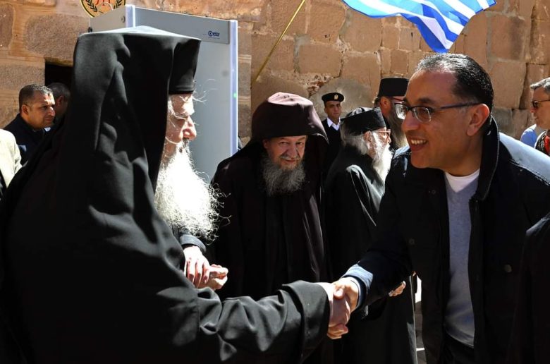 رئيس الوزراء يزور منطقة وادي الدير المقدسة بسانت كاترين