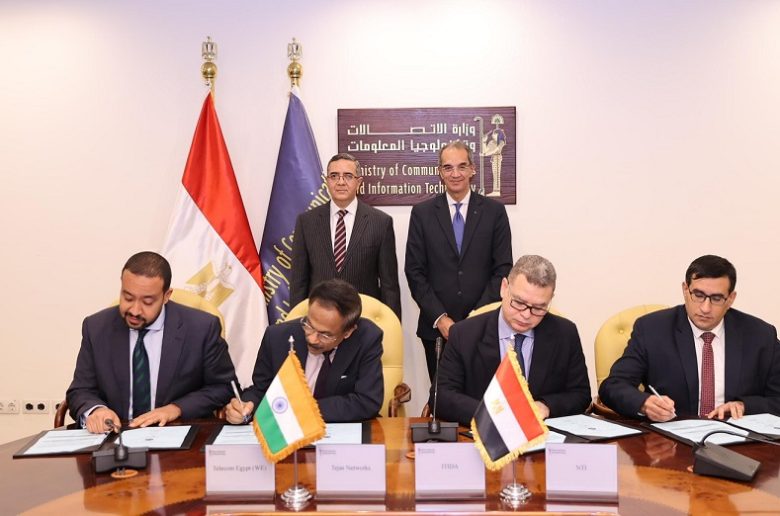 جانب من توقيع اتفاقية التعاون