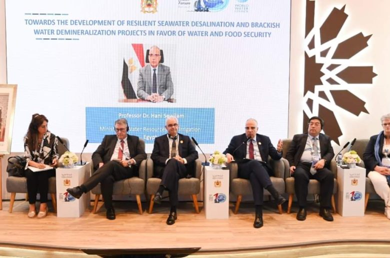 وزير الري: الإعتماد على تحلية المياه مستقبلا لمواجهة التحديات ضرورة