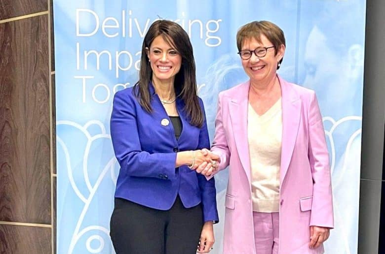 وزيرة التعاون الدولي