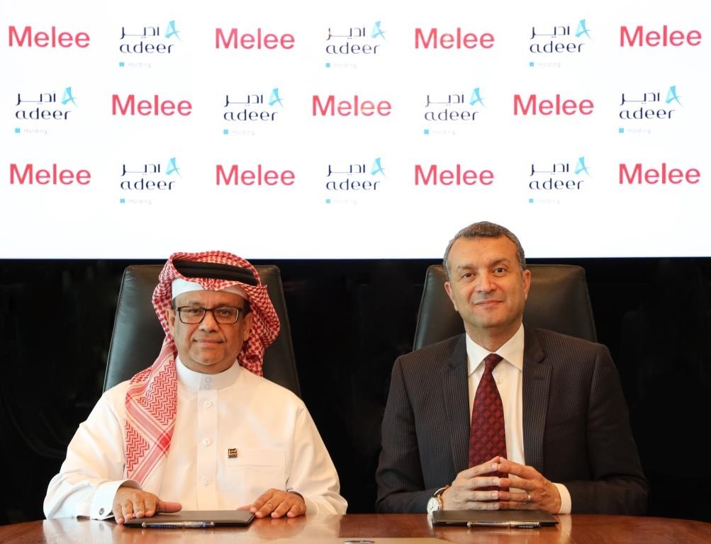 مذكرة تفاهم بين «Melee» و«أدير القابضة» لتأسيس شركة لتطوير وإدارة النوادي الرياضية بالسعودية 