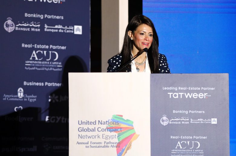 وزيرة التعاون الدولي