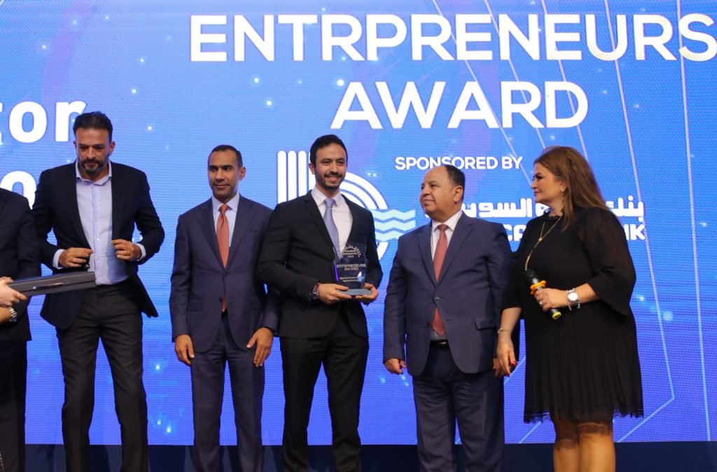 محمد ماجد خلال التكريم 