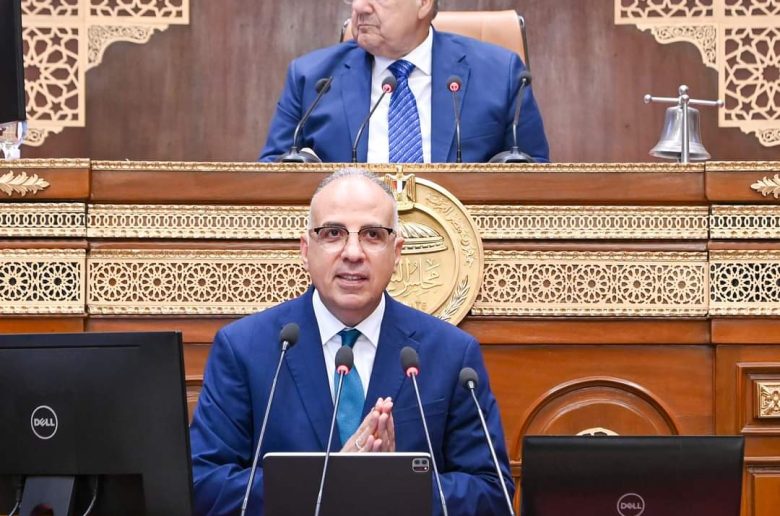 وزير الري يستعرض جهود تطوير المنظومة المائية أمام مجلس الشيوخ