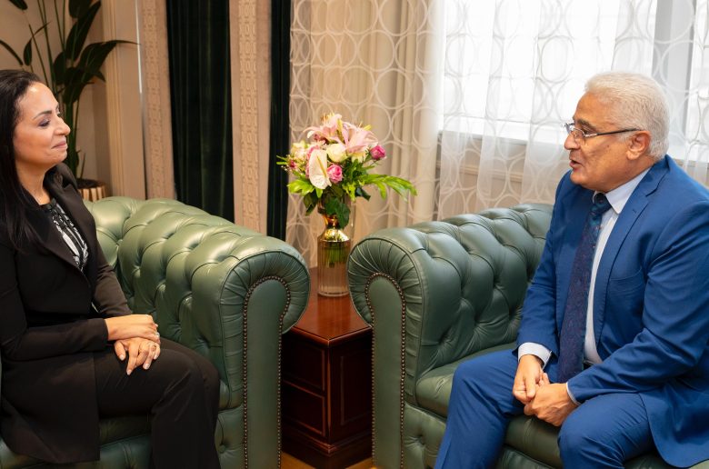 وزيرة التضامن تستعرض عملية تطوير الخدمات التأمينية لأصحاب المعاشات