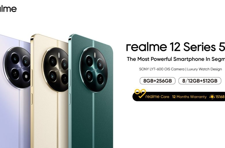 سلسلة realme 12 5G الجديدة