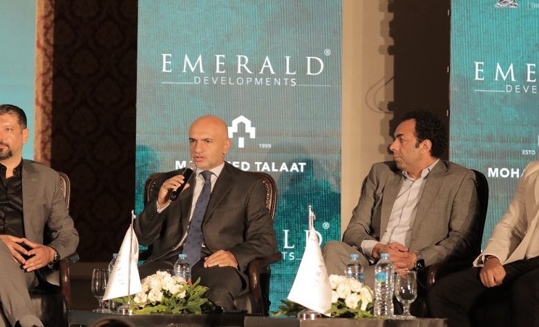 خلال مؤتمر شركة « Emeraldللتطوير» لاطلاق مشروع «ستون كابيتال»