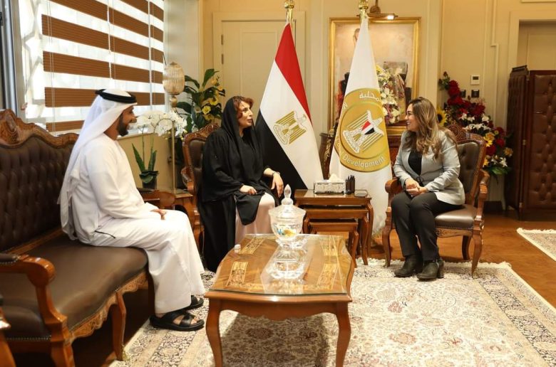 وزيرة التنمية المحلية تبحث مجالات التعاون مع سفيرة دولة الإمارات