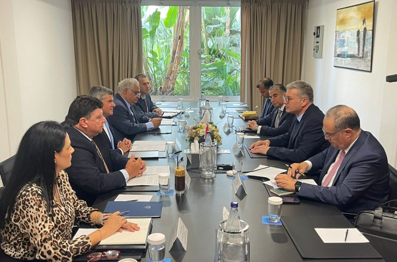 جانب من المباحثات