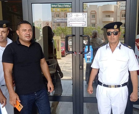 غلق وتشميع محال وبدرومات مخالفة