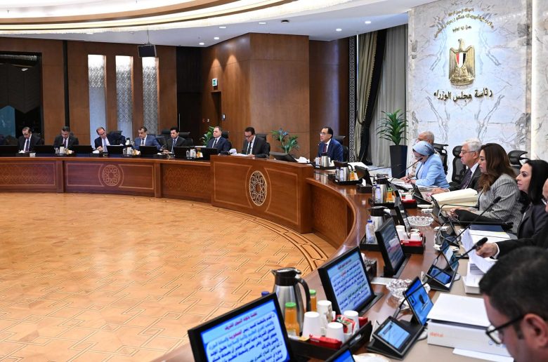 جانب من اجتماع الحكومة