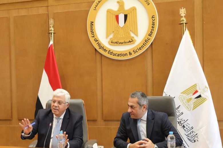 وزير التعليم العالي يشهد توقيع مذكرة تفاهم مع شركة العاصمة الإدارية للتنمية العمرانية