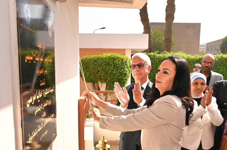 وزيرة التضامن تفتتح أعمال تطوير مجمع خدمات متعددي الإعاقة بالطالبية 