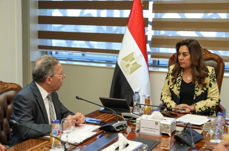 وزيرة التنمية المحلية تناقش مقترحات تقنين أوضاع العيادات مع وفد من نقابة الأطباء