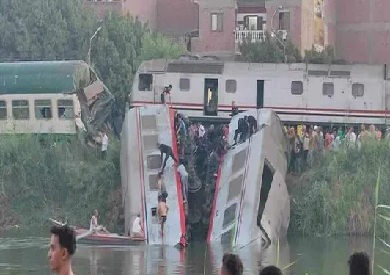 حادث قطار المنيا