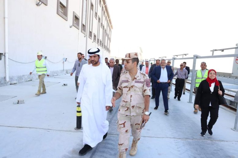 وفد إماراتي يزور محطة الدلتا الجديدة لمعالجة مياه الصرف الزراعي