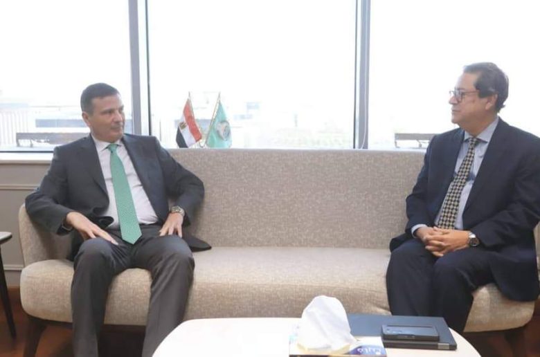 وزير الزراعة يبحث تعزيز التعاون المشترك مع وفد المركز الدولي «ايكاردا»