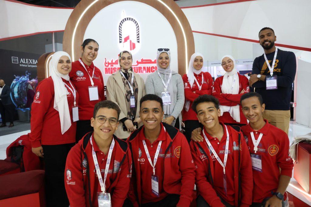 مدرسة مصر للتأمين الدولية للتكنولوجيا التطبيقية تشارك بمعرض Cairo ICT 2024