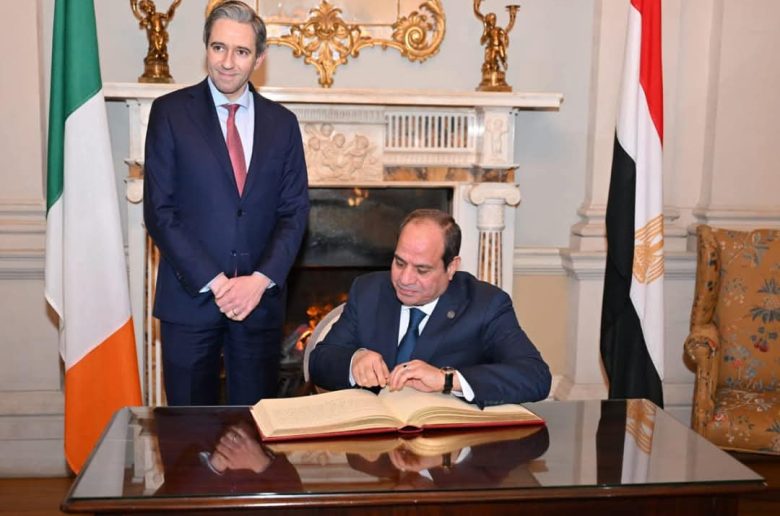 مصر وأيرلندا تؤكدان حرصهما على تعزيز العلاقات الثنائية وخاصة المجال الاقتصادي
