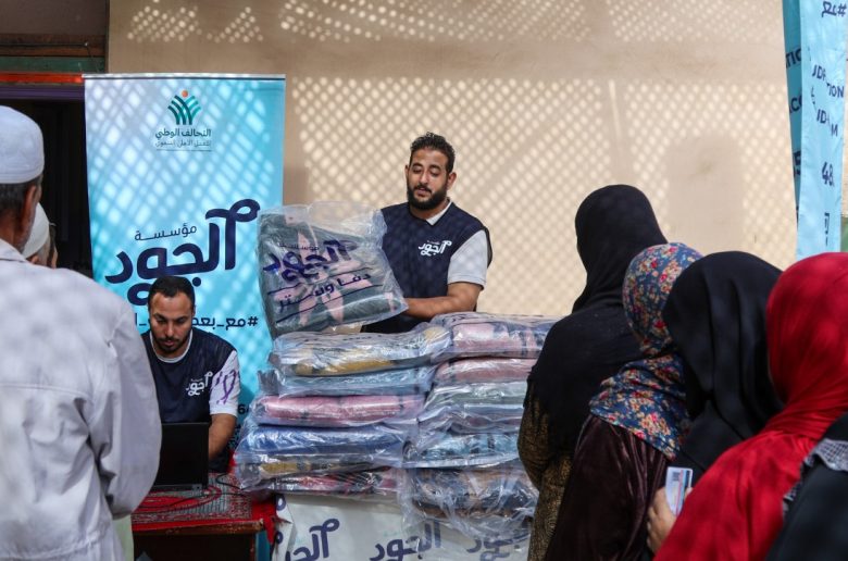 مؤسسة الجود تطلق حملة «دفا وستر» لتوزيع 10 آلاف بطانية و2000 كرتونه غذائية
