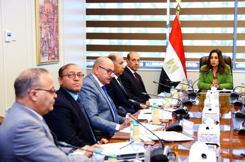 وزيرة التنمية المحلية تتابع تنفيذ المشروعات الجارية مع الجهاز المركزي للتعمير 