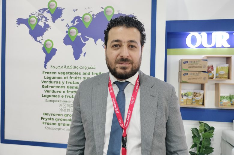 محمد النشار الرئيس التنفيذي لشركة ديلوكس لتصنيع الخضروات والفاكهة المجمدة