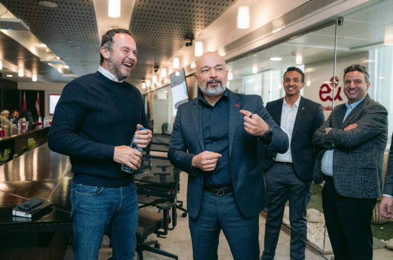 جانب من توقيع الشراكة