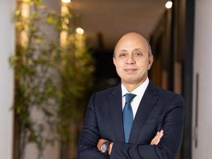 المهندس عمرو سلطان، الرئيس التنفيذي لشركة لاند مارك العقارية