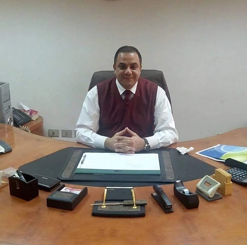 إيهاب طاهر رئيس القطاع المالى والإدارى بالجمعية المصرية للتأمين التعاوني