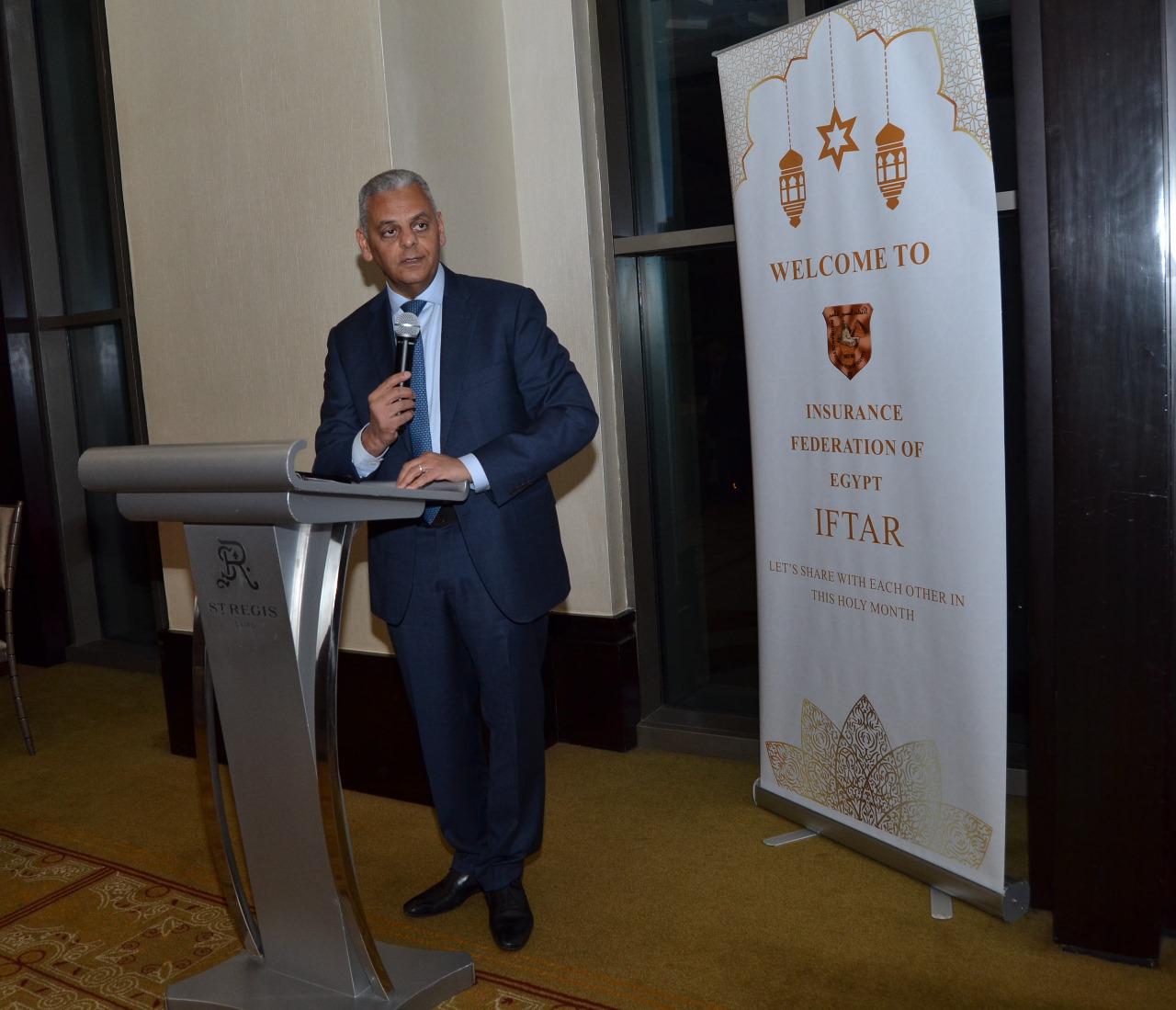 علاء الزهيري رئيس اتحاد شركات التأمين المصرية