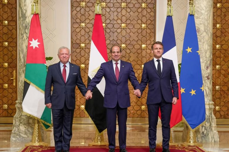 مصر وفرنسا والأردن يناقشون ضمان وقف إطلاق النار مع ترامب