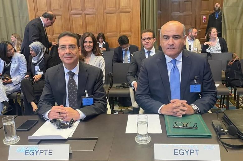 مصر تترافع أمام محكمة العدل بشأن التزامات إسرائيل كقوة قائمة بالاحتلال في الأراضي الفلسطينية