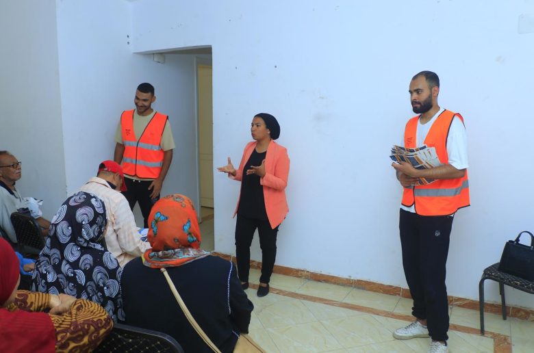 وزارة التضامن تطلق قافلة تنموية بمنطقة حدائق أكتوبر