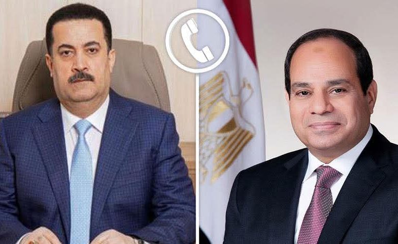 الرئيس السيسي يؤكد دعم مصر الكامل للعراق في جهود إعادة الإعمار وتنفيذ مشروعات البنية التحتية
