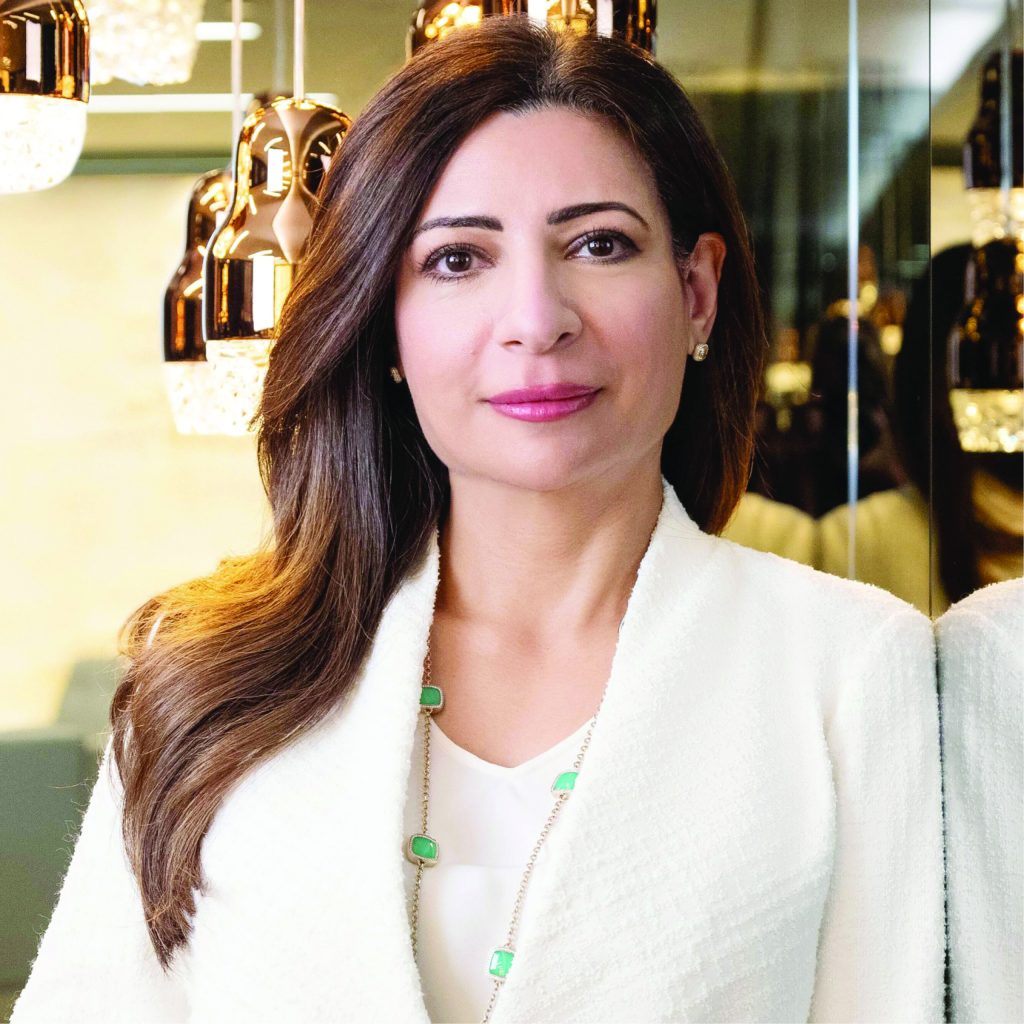 هناء الرستماني الرئيسة التنفيذية لمجموعة بنك أبوظبي الأول