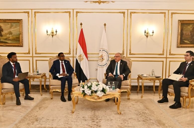 وزير الري: إعداد مذكرة تفاهم بمجال إدارة الموارد المائية والتدريب بين مصر والصومال