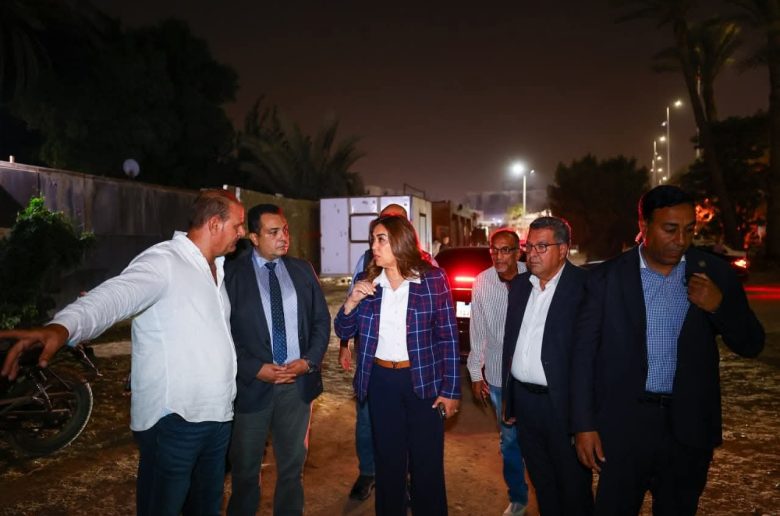 وزيرة التنمية المحلية: تفقد المنطقة المحيطة بالمتحف المصرى الكبير لمتابعة جهود النظافة