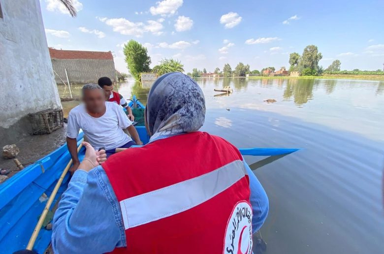 وزيرة التضامن تتابع جهود الاستجابة لارتفاع منسوب نهر النيل بقرى محافظة المنوفية