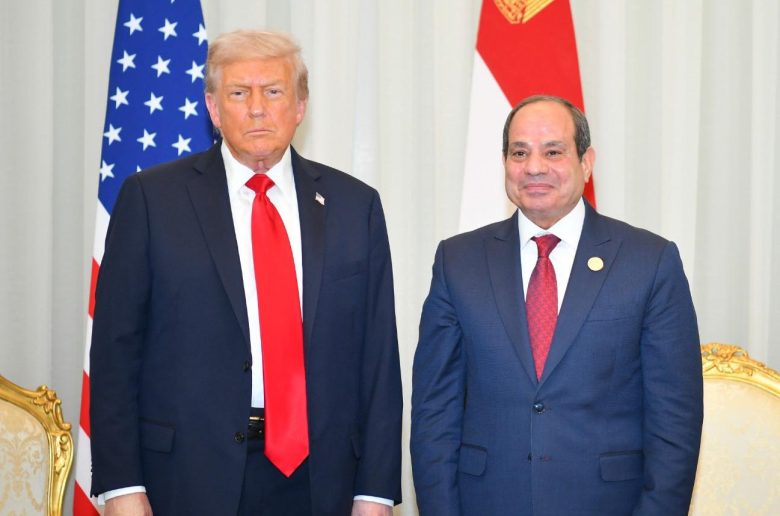 الرئيس السيسي خلال لقاءه بنظيره الأمريكي