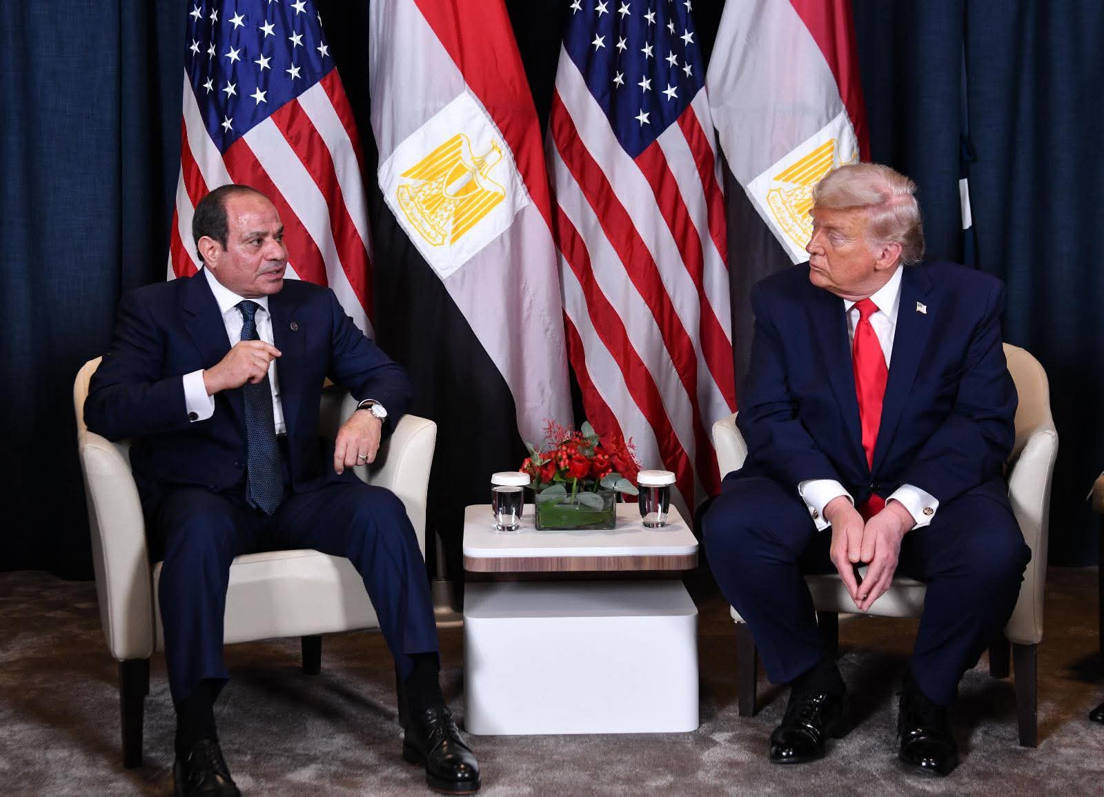 رسالة من ترامب إلى الرئيس السيسي لتعزيز حركة السياحة بين مصر وأمريكا