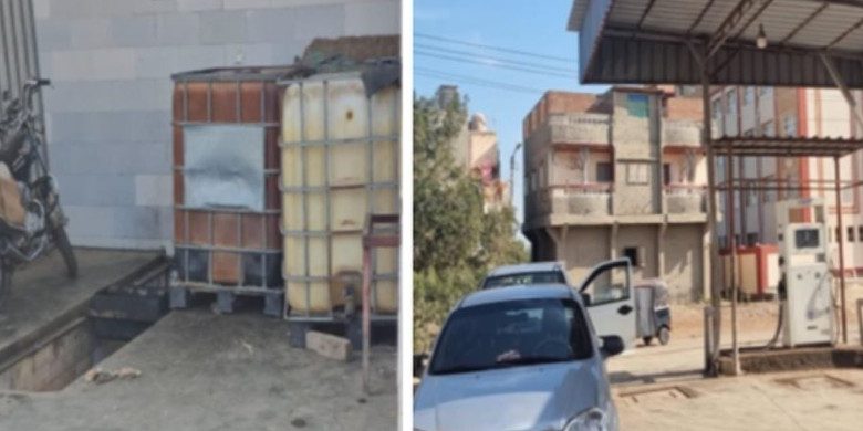 جانب من أعمال الرقابة على تداول المنتجات البترولية