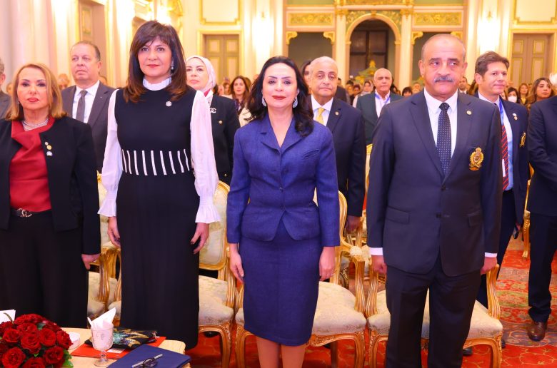 وزيرة التضامن الاجتماعي تشهد مؤتمر «الصورة العامة» لأندية روتاري مصر