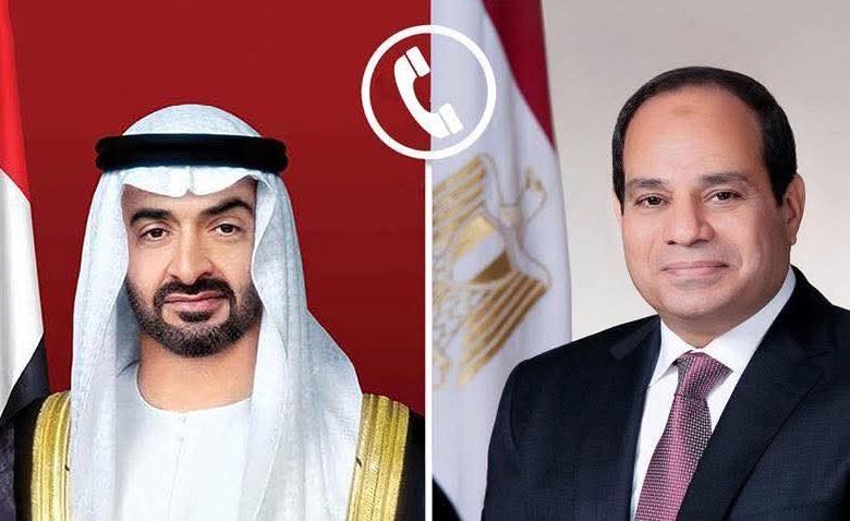 الرئيس السيسي: نرفض الاعتداءات الإيرانية التي تستهدف الإمارات وأمن الخليج العربي